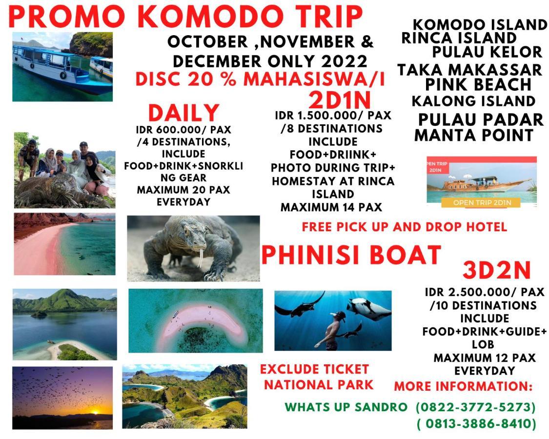 Komodoku One Love Homestay And Tour Labuan Bajo Exteriér fotografie